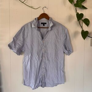 Banana Republic Light Blue Casual Button Down Shirt